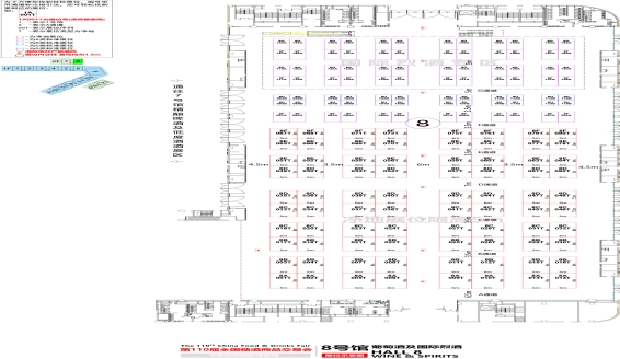 第110届成都糖酒会【葡萄酒及国际烈酒类馆】图纸